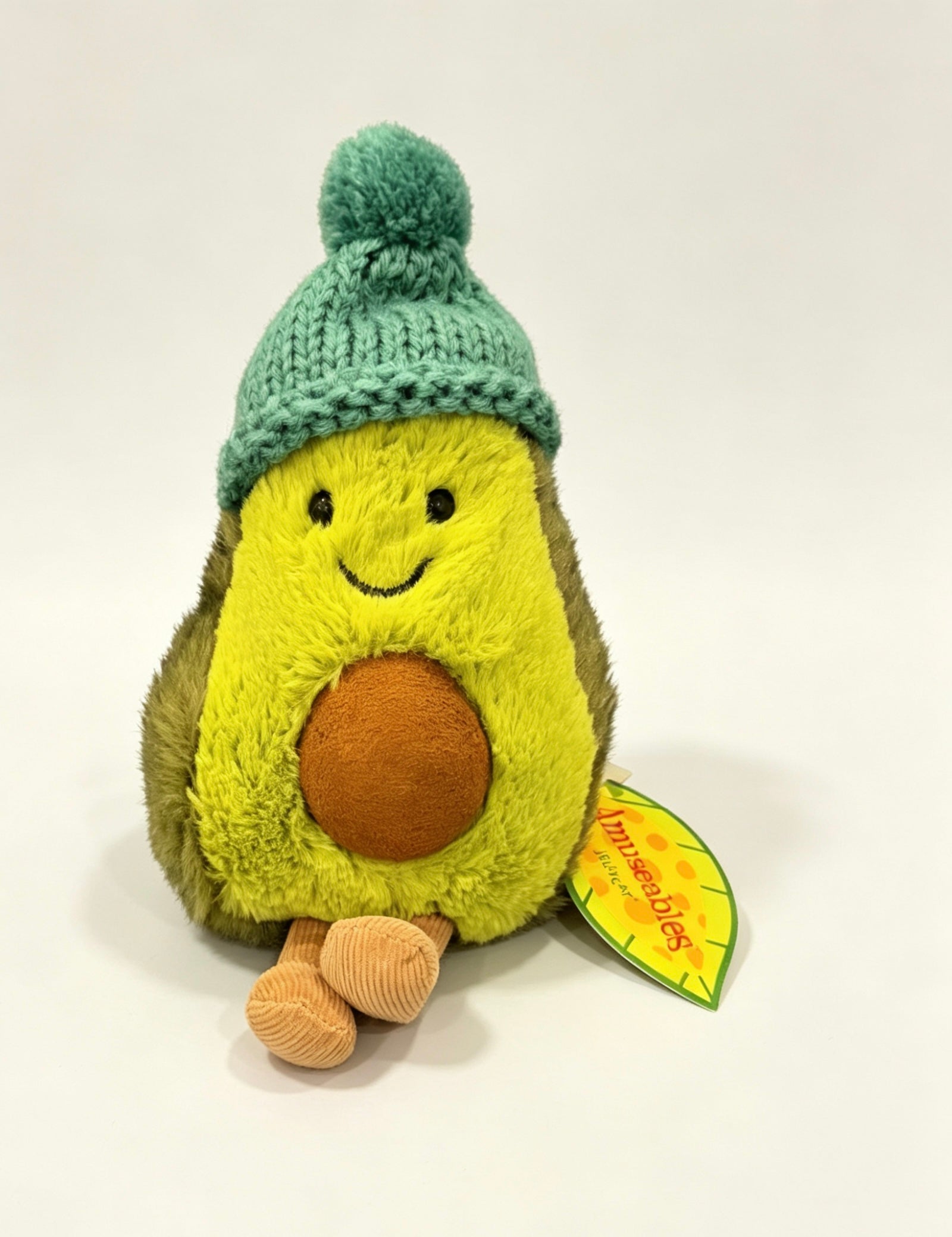 Jellycat teal cozi amuseable avocado