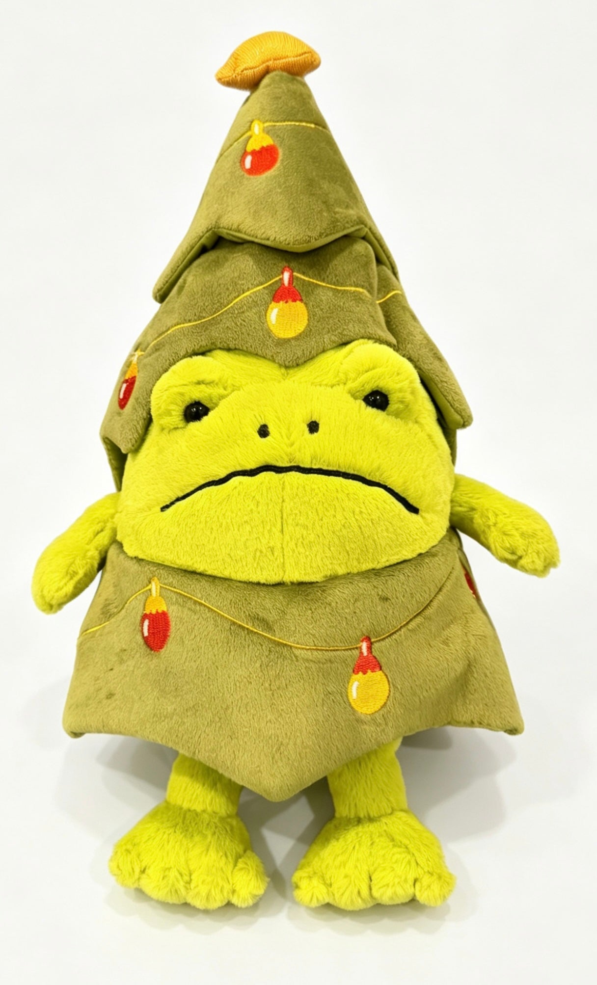 Jellycat Xmas tree Ricky rain frog